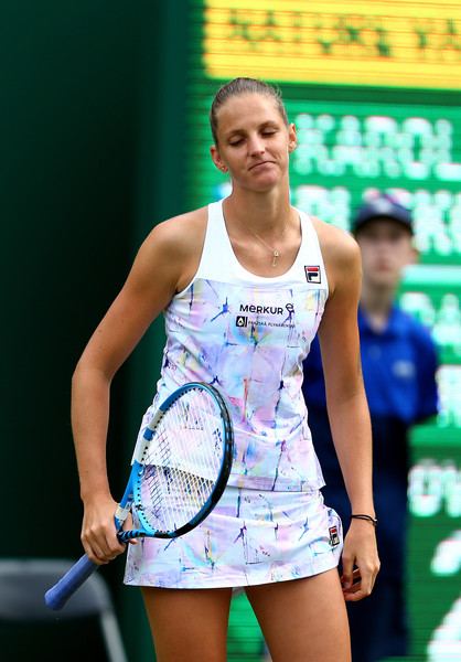 It was a poor day at the office for Pliskova today | Photo: Jordan Mansfield/Getty Images Europe