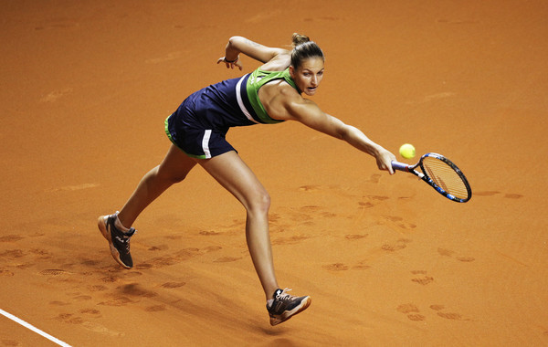 Karolina Pliskova disappointingly fell to Laura Siegemund in Stuttgart last week | Photo: Adam Pretty/Bongarts