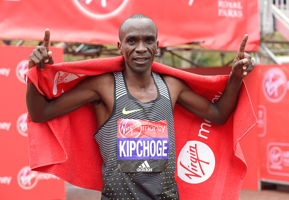 Kipchoge was successful in defending his title (Getty/WireImage/Karwai Tang)