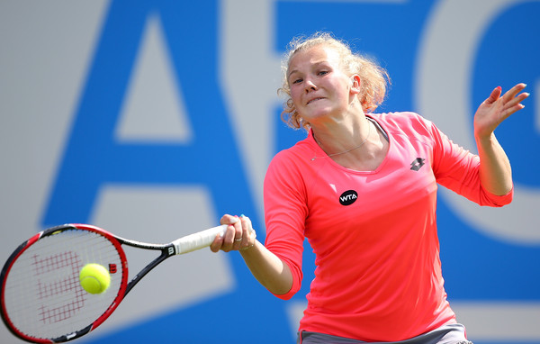Siniakova in action during 2015 | Photo: Jan Kruger/Getty Images Europe