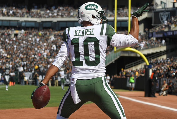 Kearse has two touchdowns in as many games. Photo: Thearon W. Henderson/Getty Images North America