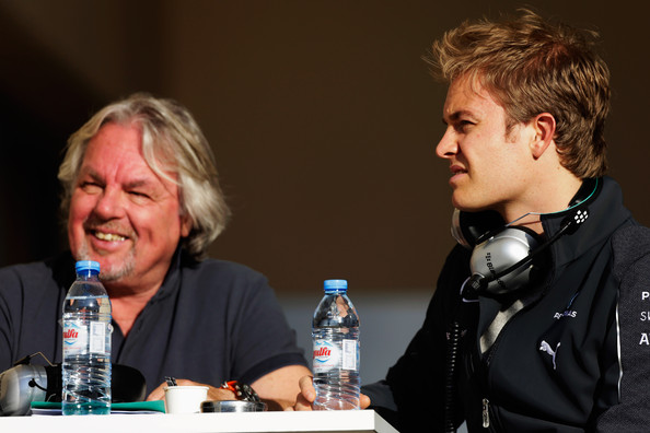 Keke (esq.) e Nico (dir.): campeões mundiais da família Rosberg (Foto: Andrew Hone: Getty Images)