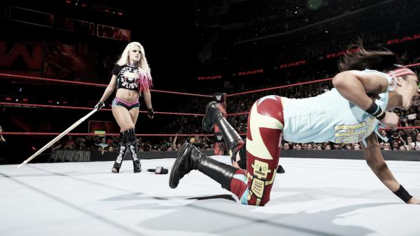 Bliss certainly made her mark. Photo- WWE.com