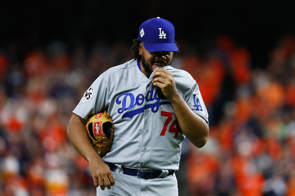 Jansen walks off after losing Game 5/Photo: Jamie Squire/Getty Images