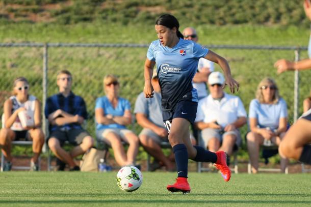 Australian Forward, Sam Kerr, is expected to make a huge impact in 2017 l Source: Sky Blue FC -  Robyn McNeill