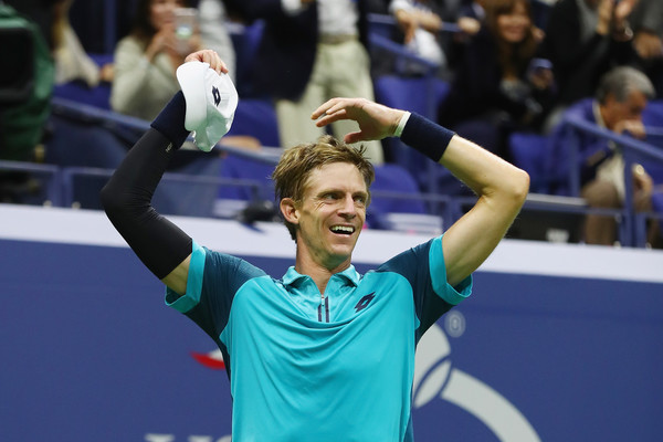 Kevin Anderson moves on to his first Grand Slam final | Photo: Al Bello/Getty Images North America