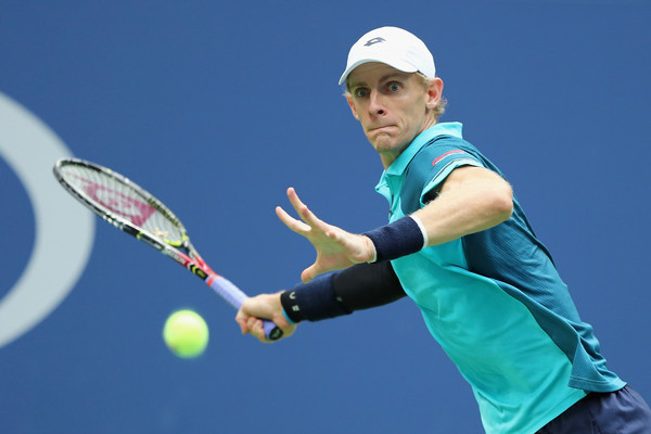 Kevin Anderson in action | Photo: Elsa/Getty Images North America