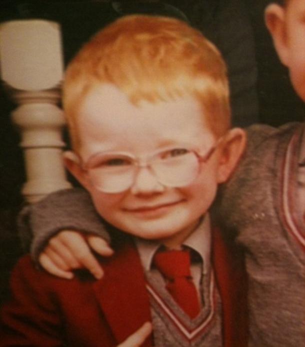 Ed Sheeran de pequeño | Foto: Daily Mail