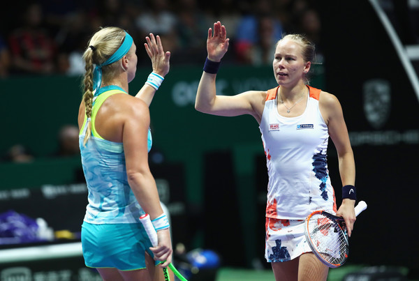 Bertens and Larsson worked extremely well together this year | Photo: Clive Brunskill/Getty Images AsiaPac