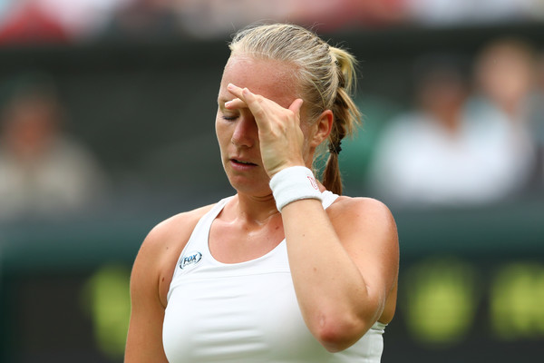 Kiki Bertens would be disappointed with her performance today | Photo: Julian Finney/Getty Images Europe