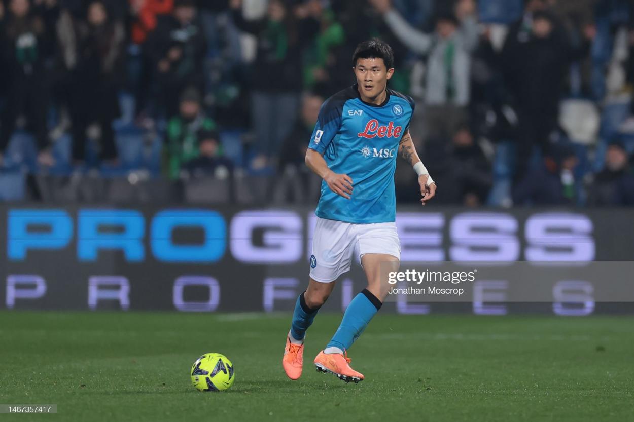 Kim Min-Jae has been a huge part of Napoli and their defensive strength this season PHOTO CREDIT: Jonathan Moscrop