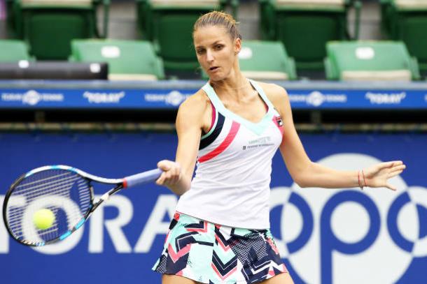 Pliskova will be the more attacking of the two (Getty/Koji Watanabe)