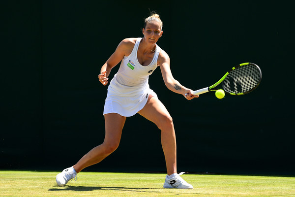 Kristyna Pliskova in action at the Wimbledon Championships | Photo: David Ramos/Getty Images Europe