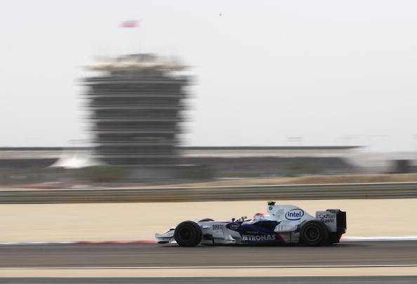 Robert Kubica foi um dos pilotos a fazer pole-position no Bahrein, em 2008 (Foto: Getty Images)