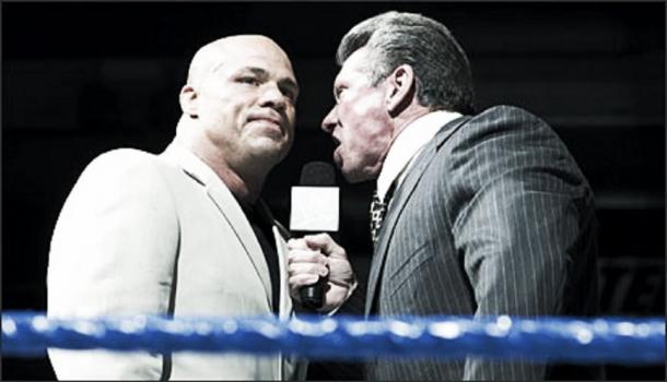 Angle said he felt Vince McMahon always cared about him (image: the sportster.com)