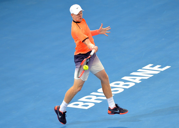 Edmund at the Brisbane International earlier this month (Photo by Bradley Kanaris/Getty Images)