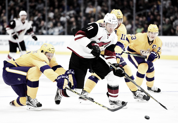 Will the Coyotes be able to break through the Kings' defense this season? Source: Harry How/Getty Images North America)