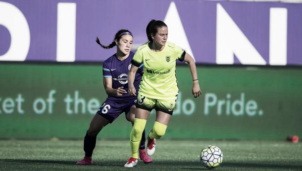 Seattle and Orlando met for the second time in their history. (Photo credit: NWSL)