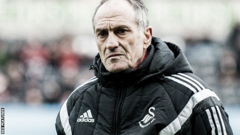 Swansea head coach Francesco Guidolin will need to mastermind a perfect game plan for the Swans to leave with a result on Sunday against the Foxes. Photo provided by REX Features. 