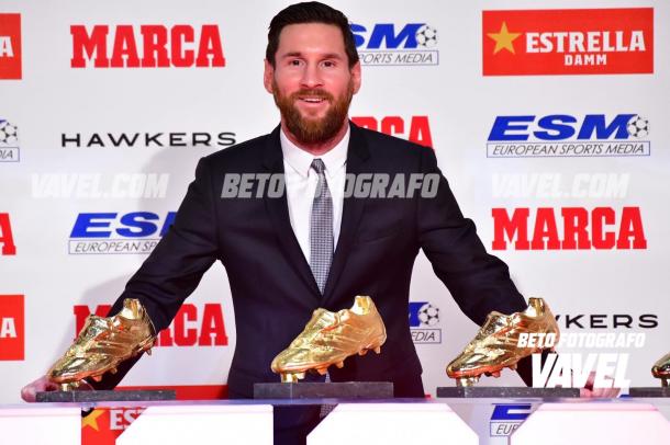 Leo Messi, el rey de los balones de oro | Foto: Beto Fotógrafo - VAVEL