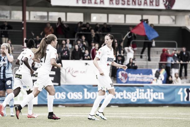 Lotta Schelin joins an already excellent Rosengård side | Source: fcrosengard.se