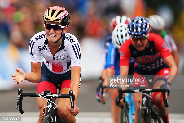 Deignan couldn't repeat her feats of last year as she finished just outside the medal places / Getty Images / Bryn Lennon