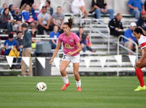 Mandy Laddish with FC Kansas City in 2015 | Source: FC Kansas City