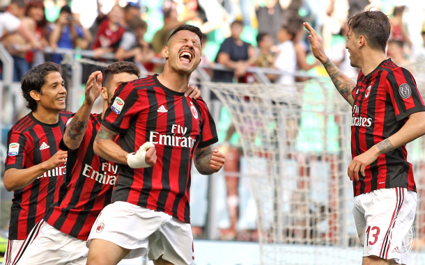 Lapadula se desquita con su gol | Foto: Milan