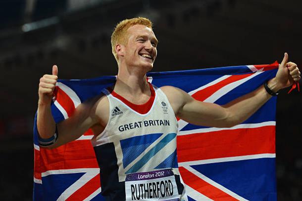 Greg Rutherford after winning the Olympic title in 2012 (Getty/Lars Baron)