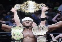 Lashley owns all the gold. Photo- TNA Wrestling