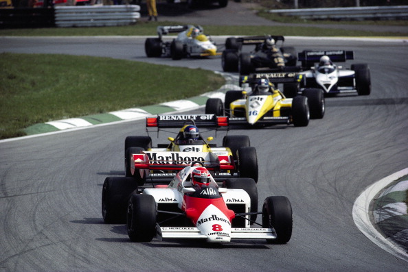 Em 1984, Niki Lauda liderou o pelotão com sua McLaren e foi o único austríaco a vencer em casa (Foto: Rainer W. Schlegelmilch/Getty Images)