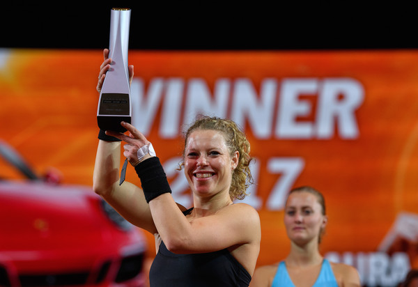 Laura Siegemund triumphed in Stuttgart this year as a wildcard entry, defeating three top-10 players in the process | Photo: Matthias Hangst/Bongarts