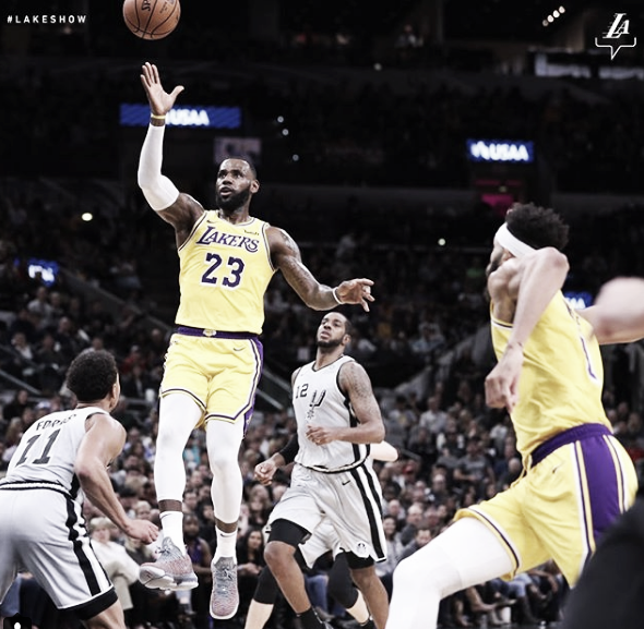 Foto: Los Ángeles Lakers