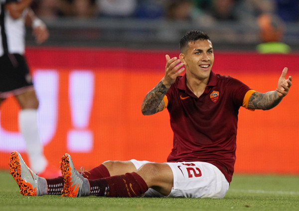 Paredes con la maglia della Roma. Fonte foto: Getty Images Europe.