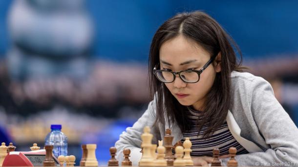 Tingjie Lei. | Foto: Alina l'Ami (Tata Steel Chess)