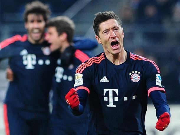 Lewandowski will be hoping to find the back of the net once again this weekend. | Image credit: kicker