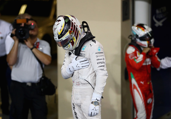 Lewis Hamilton tras ganar en Abu Dhabi, su victoria más amarga | Foto: Getty Images