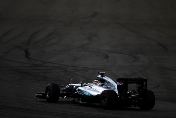 Lewis Hamilton durante el  GP de Alemania | Fuente: Getty Images