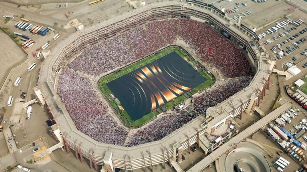 Estádio Nacional do Peru sediou a final da Copa Libertadores 2019 (Foto: Reprodução ESPN)