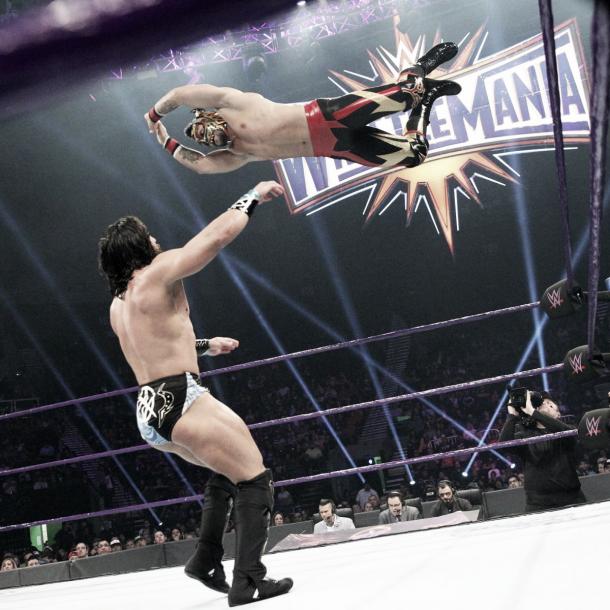 Dorado impressed on 205 Live. Photo-WWE.com