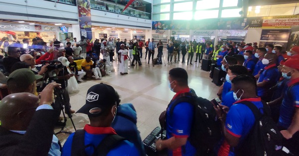 Arrival of Cuba to Venezuela // Source: Cuban Baseball Federation