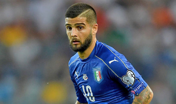 Lorenzo Insigne jugando para Italia | Foto: Selección de Italia