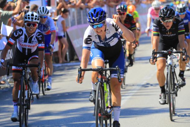 Lotta Lepistö gana la sexta etapa | Fuente: Giro Rosa