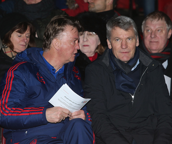 Van Gaal and other first team coaches very rarely attend youth games | Photo: John Peters/Manchester United