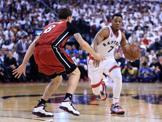 Kyle Lowry scored 35.5 points per game over Games 6 and 7 (Photo: Vaughn Ridley, Getty Images)