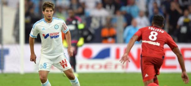 Lucas Silva durante un partido del Olympique de Marsella | FOTO: Ligue One