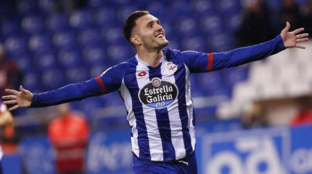 Perez scored 17 league goals for Deportivo last term (photo:google)