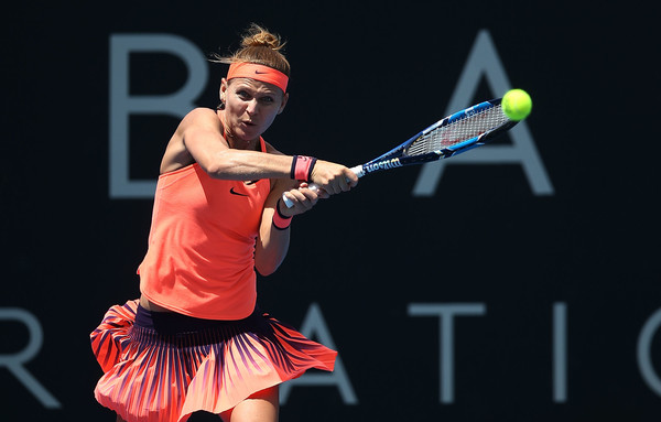 Lucie Safarova was a title favourite in Hobart, but she was shocked by Risa Ozaki in the second round | Photo: Mark Metcalfe/Getty Images AsiaPac