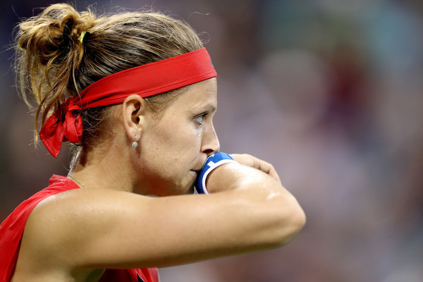 Lucie Safarova was defeated twice in succession by Sloane Stephens | Photo: Matthew Stockman/Getty Images North America