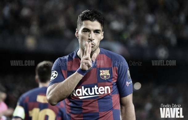 Luis Suárez marcó dos goles ante el Inter | Foto: Noelia Déniz - VAVEL